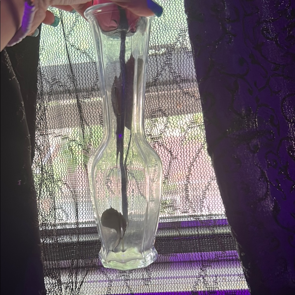 Indiana Glass Clear Vase Elegant Accent Piece